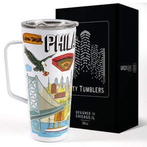 Philadelphia City Tumblers - 30oz