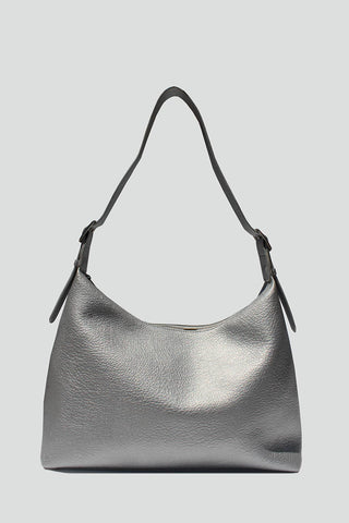 Ruby Simple Tote: Silver